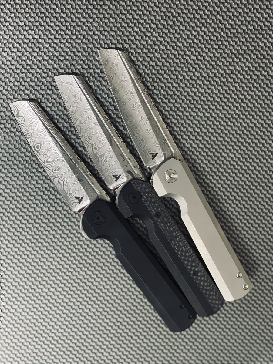 KnifeworksInc's tweet photo. 🔥New ARCFORM SLIMFOOTS with Damascus Steel now Available!! These will fly off the shelves so hurry over and snag yours today!!
https://t.co/6JDMQqjIqD
#knifeworks #knifeworksinc #damasteel #damascus #arcform #slimfoot #darcform https://t.co/qMvgtEO0NZ