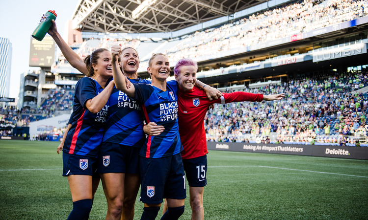 A few weeks ago, Seattle's @OLReign set the club's attendance record of 10,746. So far, it's sold about 18,000 tickets for Sunday's @NWSL playoff semifinal v @thekccurrent.