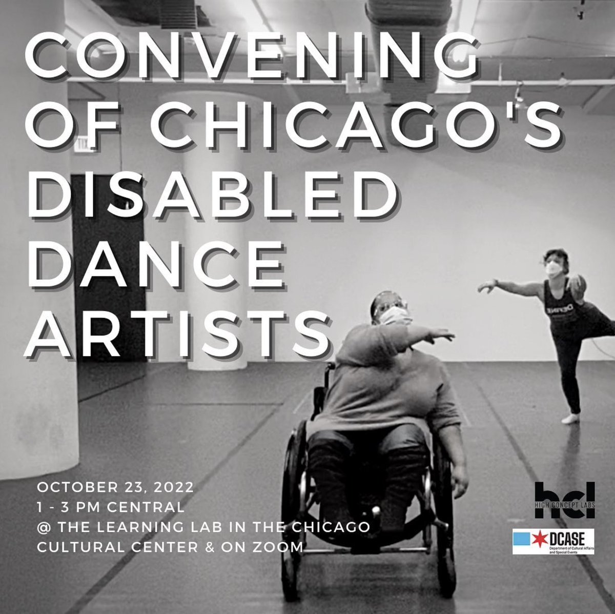 This Sunday, Oct 23, 1:00pm-3:00pm. Inaugural convening of a new lab dedicated to the development and platforming of disabled dance artists hosted by HCL Residency Artist Maggie Bridger at Chicago Cultural Center's Learning Lab.
docs.google.com/forms/d/e/1FAI…