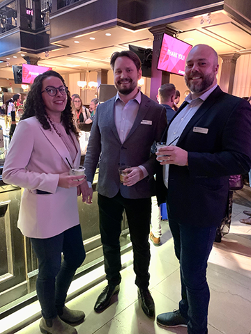 CushWakeCalgary's tweet photo. Thank you to all of our clients and colleagues that attended our Apres Forum cocktail event at @BankandBaron last night. It was a pleasure to reconnect with everyone!
#whatsnext #calgary #yyc https://t.co/Tch6XGAcTJ