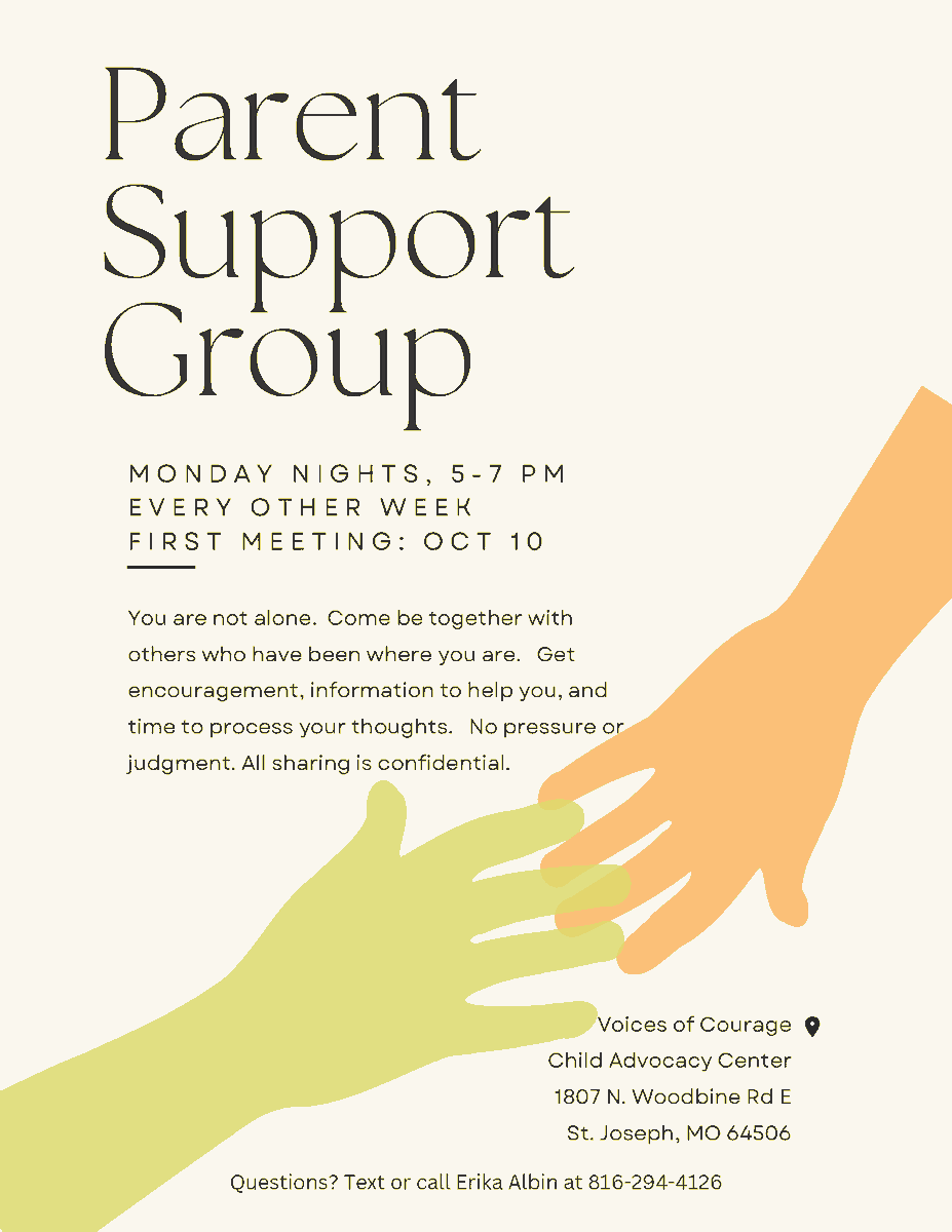 VoicesCAC's tweet photo. Our next Parent Support Group session is next Monday, October 24 from 5-7PM.  If you are the parent of a child who has experienced trauma, this is the group for you! https://t.co/ByQu8dcQel