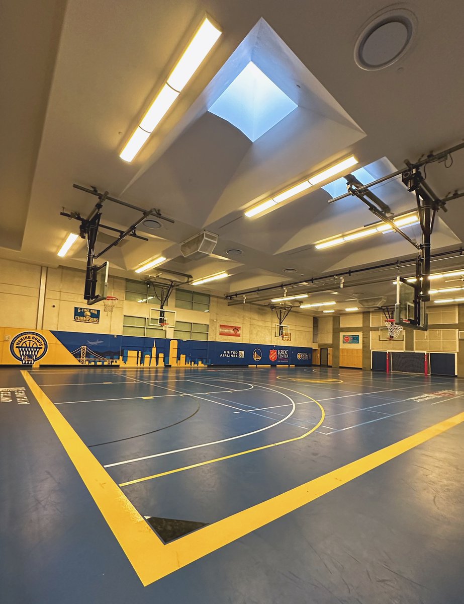 salvationarmysf's tweet image. Did you know that #KrocCenter’s basketball court was renovated in 2020 with the support of the #Warriors and #United?