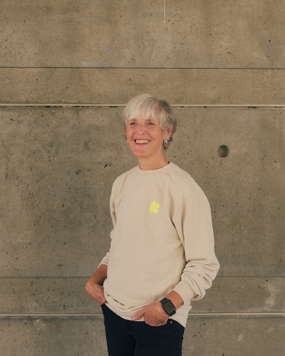 albertacancer's tweet photo. "Unfortunately, we are many. Fortunately, we have each other." - Kelly Liebe on her experiences with cancer, modeling the #WeCrossCancer collection crewneck. 100% of the proceeds from this collection go to the #CrossCancerInstitute in Edmonton.
Shop today: https://t.co/L8RF4gGGVB https://t.co/mQAfUzcxGZ
