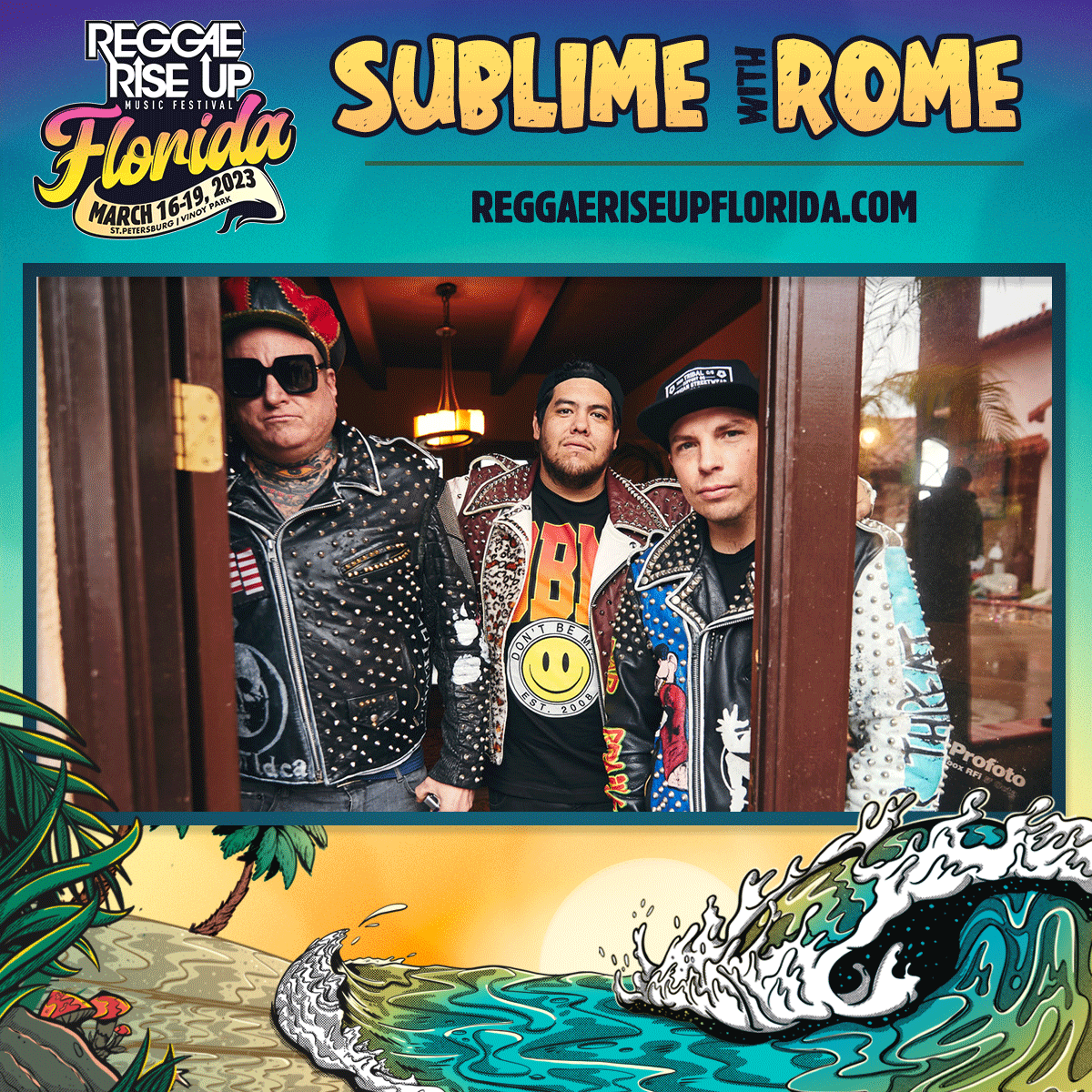 We are stoked to announce we are playing <a href="/ReggaeRiseUp/">Reggae Rise Up</a> Florida on Friday, March 17th! See you all soon! ☀️✌️

Purchase tickets here: reggaeriseupflorida.com