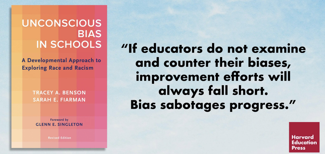 Unconscious Bias in Schools is one of Harvard Education Press’s Top 20 books of the past 20 years!!!! In celebration, they are offering 20% off orders! Pick up your copy today: hepg.org/hep-20th-anniv…