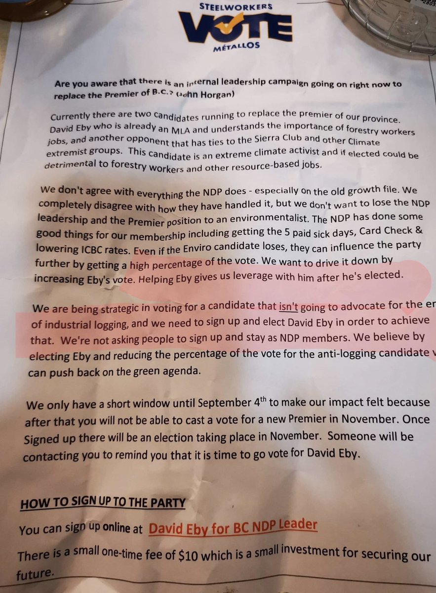 @bcndp Anjali was disqualified [by a lobbyist for the fossil fuel industry] but Eby isn't even investigated 🤔

#LetHerRun