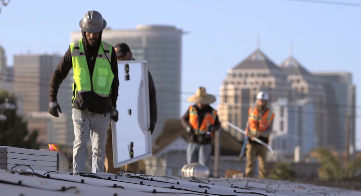 Sun_Light_Power's tweet photo. We were proud Corduroy Media and Mama Dog Studios in Oakland chose us to put solar on their rooftop. Thank you for leading the solar charge for small businesses! https://t.co/T1qUW9Rdb9 https://t.co/6Az0ZyV77L