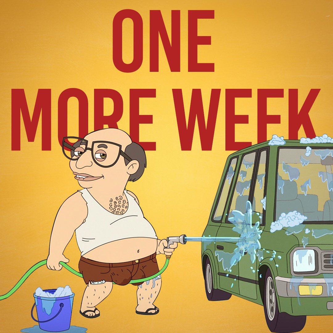 The wait is making us nuts. One more week!