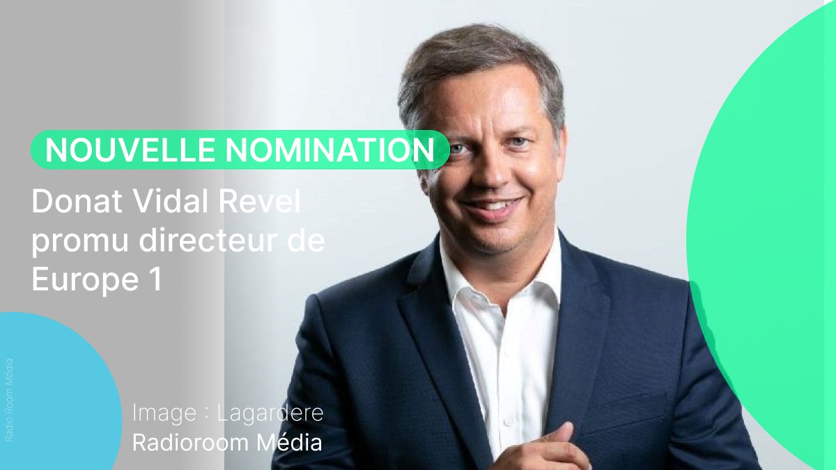 radioroom_media's tweet photo. En dépit des critiques, #DonatVidalRevel prend la direction de #Europe1. Cependant, Il conserve ses fonctions de directeur de l'information.
#Media #Radio #Direction #Lagardere https://t.co/8fEALCjroJ