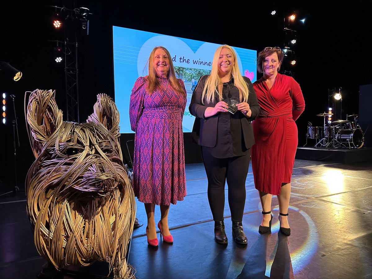BroadlandDC's tweet photo. Our Community Hero of the Year Award, sponsored by @ClarionFutures, goes to Stacy Bradley. Stacy has funded personal safety classes for over 150 women and helped support victims of domestic abuse. #EmpoweringCommunities #CommunityAtHeart https://t.co/3oFIhAziwr