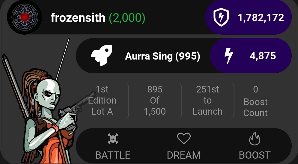 Boosts appreciated for Aurra Sing!
.
#figpin #figpins #figpinofficial #figpincollector #collectawesome #collectibles #collection #boost #boosts #maxboost #boostlife #boostparty #starwars #clonewars #disney