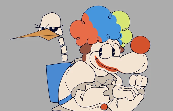 down to clown! 