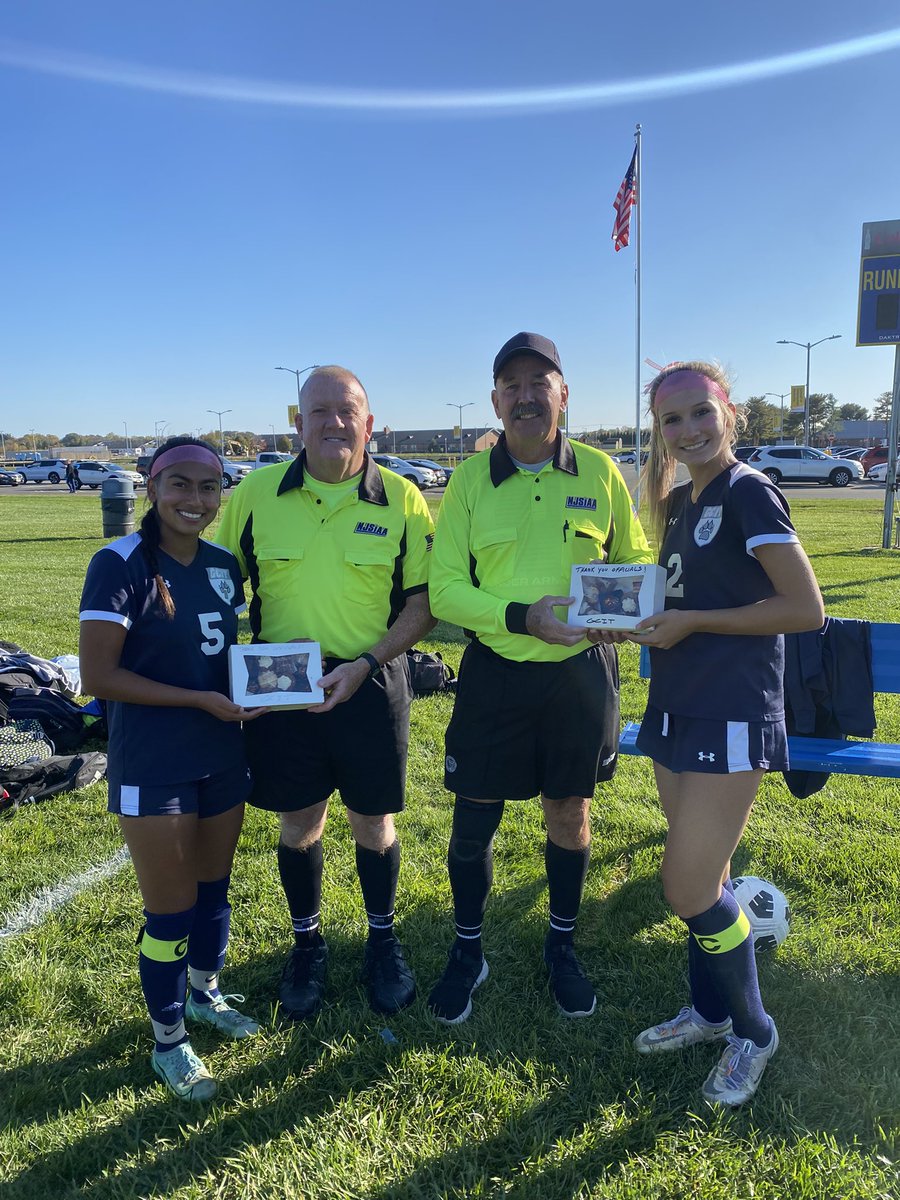 Cheetahs celebrate @NJSIAA Officials Appreciation week straight from the GCIT Baking & Pastry Department - Thank you Officials! 🍩 🍪 🧁