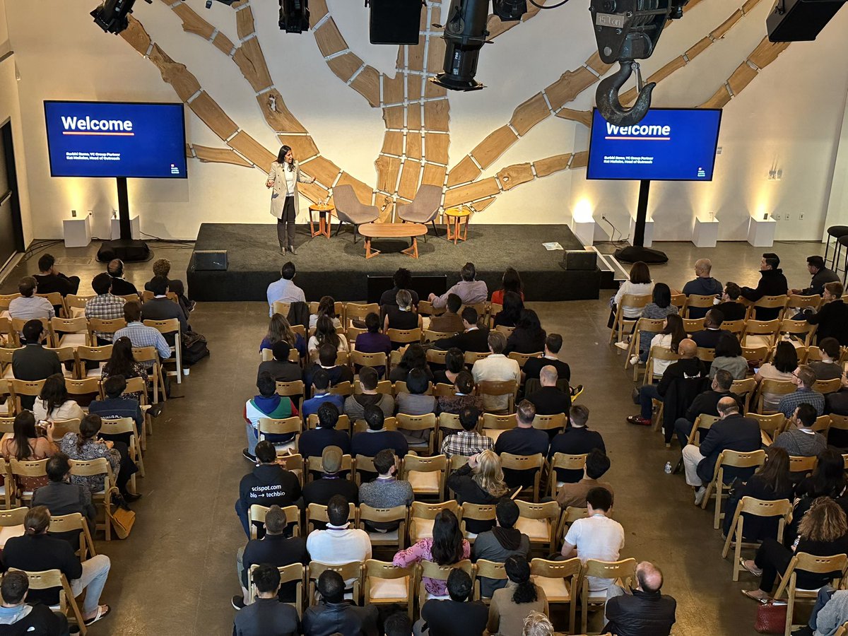 YC’s Surbhi Sarna is kicking off the 1st YC Health and Bio Summit. Come say hello if you’re here. #ycbio (and if you see Surbhi, tell her to get on Twitter already)