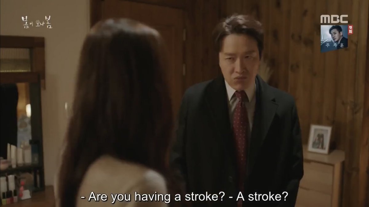 dramaflwr's tweet photo. the guy was hyperventilating at the thought of his wife loving someone else & this woman thought he’s having a stroke 💀🤣
#SpringTurnsToSpring #UhmJiWon https://t.co/ofb9yWwmi5