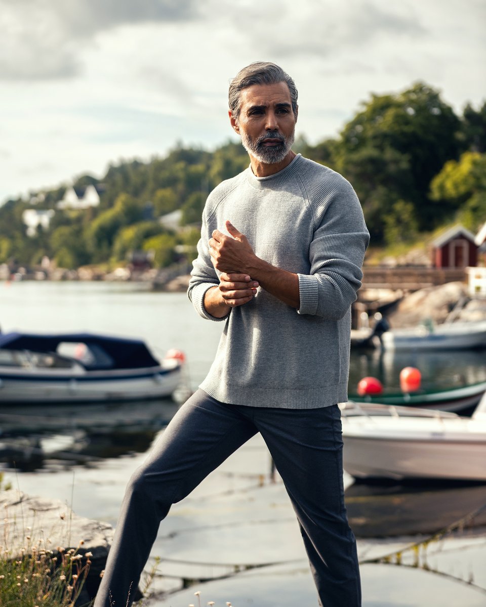 Weave the sea into life's everyday adventures with the all-new Atlas Waffle Roll Neck Sweater. Inspired by a timeless fisherman knit, and crafted with soft, dense viscose yarns to keep you at the perfect temperature wherever the day's voyage takes you. ministryofsupply.com/products/men-s…