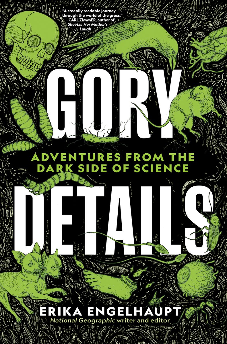 Nat Geo Books (@natgeobooks) on Twitter photo With wicked wit and morbid curiosity, <a href="/GoryErika/">Erika Engelhaupt</a> illuminates the gross, strange, and outright absurd realities of our world.
Journey to the dark side of science this #SpookySeason: amz.run/60yL With wicked wit and morbid curiosity, <a href="/GoryErika/">Erika Engelhaupt</a> illuminates the gross, strange, and outright absurd realities of our world.
Journey to the dark side of science this #SpookySeason: amz.run/60yL
