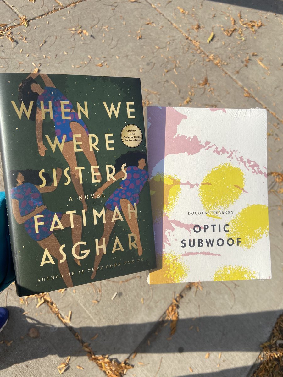 Wonderful day at the bookstore. (Yay @asgharthegrouch it’s so beautiful in person!) (had no clue Mr. Kearney had new book coming out!)
