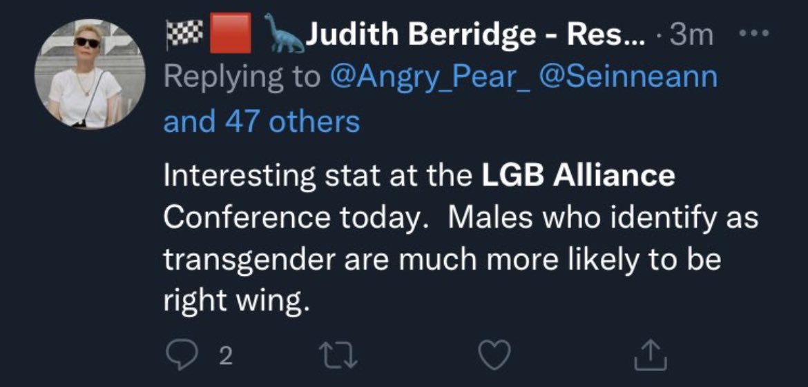 Interesting fact: Gender Critical cult members tell the most preposterous lies.