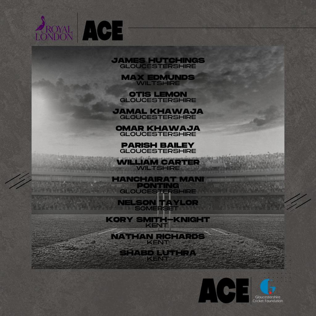 Congratulations to the ACE youngsters who have been selected for county winter training for their respective age groups. Great work everyone 👏🏾👏🏾

#ace #aceprogramme #aceprogrammecricket #wintertraining #county #workhardplayharder 💪🏾