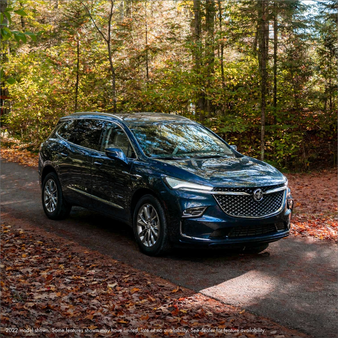 The perfect time of year to take the long way home. 🍂 #BuickEnclave