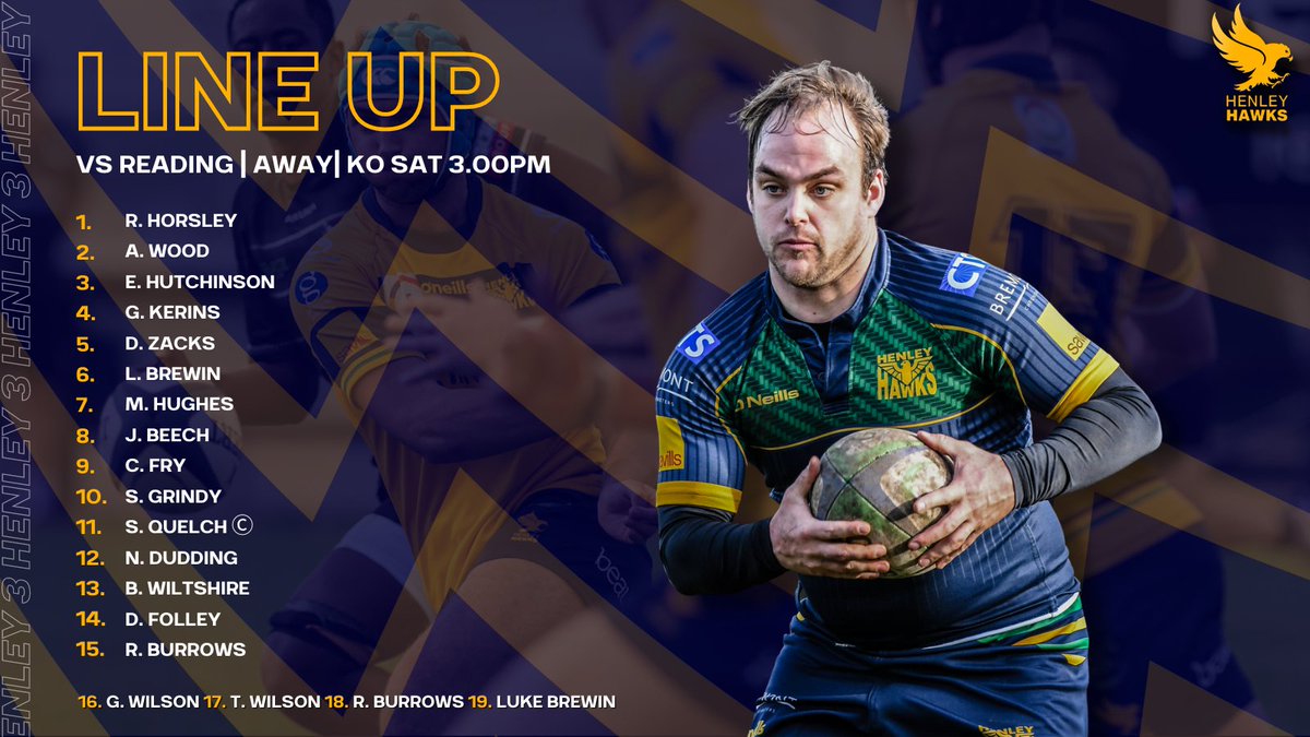 Henley Hawks Rugby on Twitter "Weekend deets 🦅🤤"