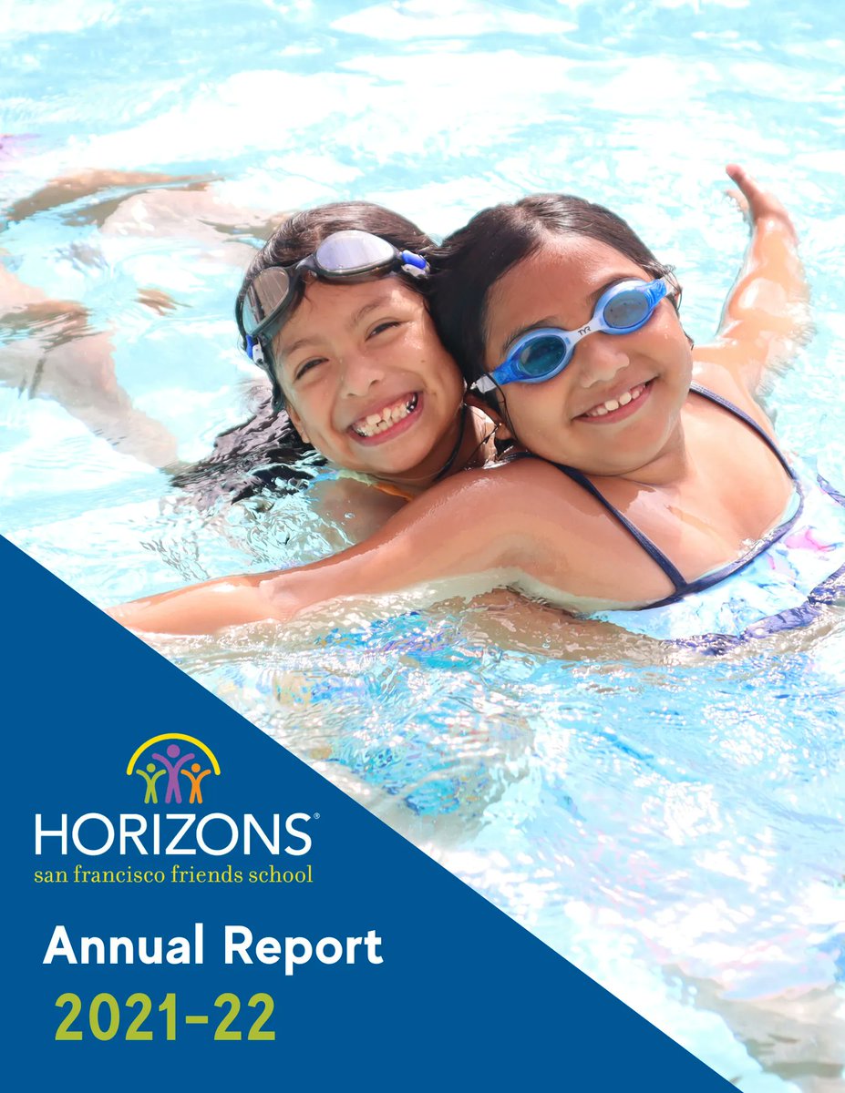 HorizonsSFFS's tweet photo. Just released: check out Horizons' 2021-2022 Annual Report and celebrate this past year of programming with us! https://t.co/eUbfAleWde https://t.co/Lv99GGy88T