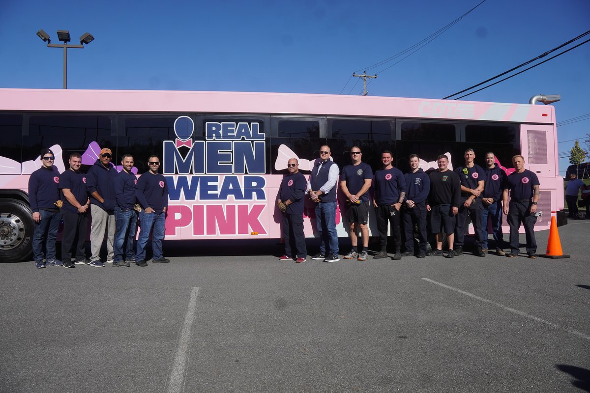 CDTA's tweet photo. Congratulations to the @FD_AlbanyNY on taking home the pink bus trophy and bragging rights as the 2022 pink bus pull champions!  🏆🥇 https://t.co/rzlyjqqivd