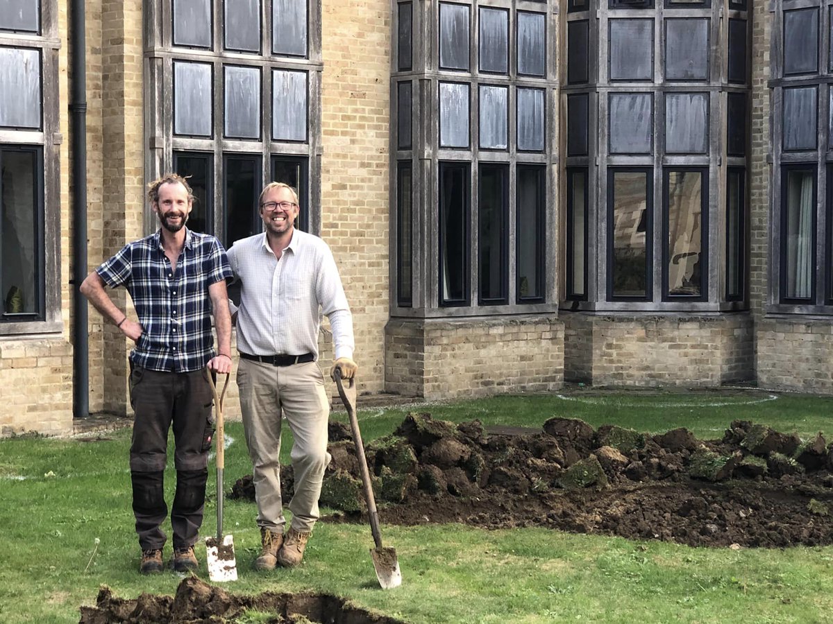 Thanks to a generous grant from The Friends of Canterbury Cathedral, we are very excited to be undertaking an ambitious redesign of our front courtyard garden. 
#gardenrefurbishment #canterburycathedral