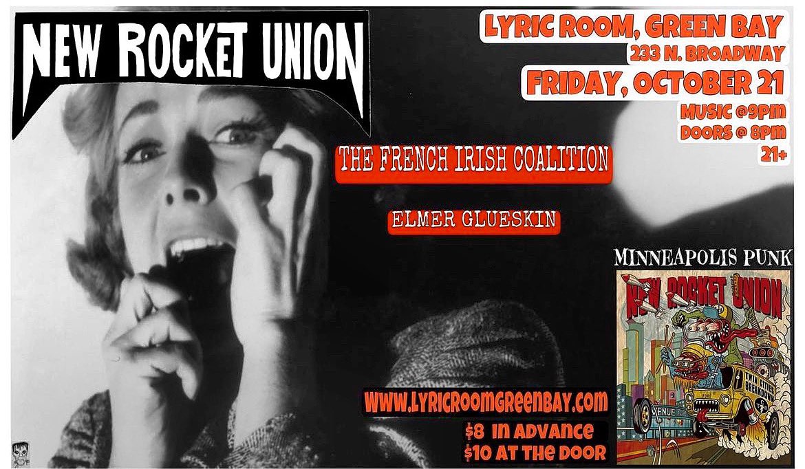 newrocketunion's tweet image. Green Bay Tonight @LyricRoomGB