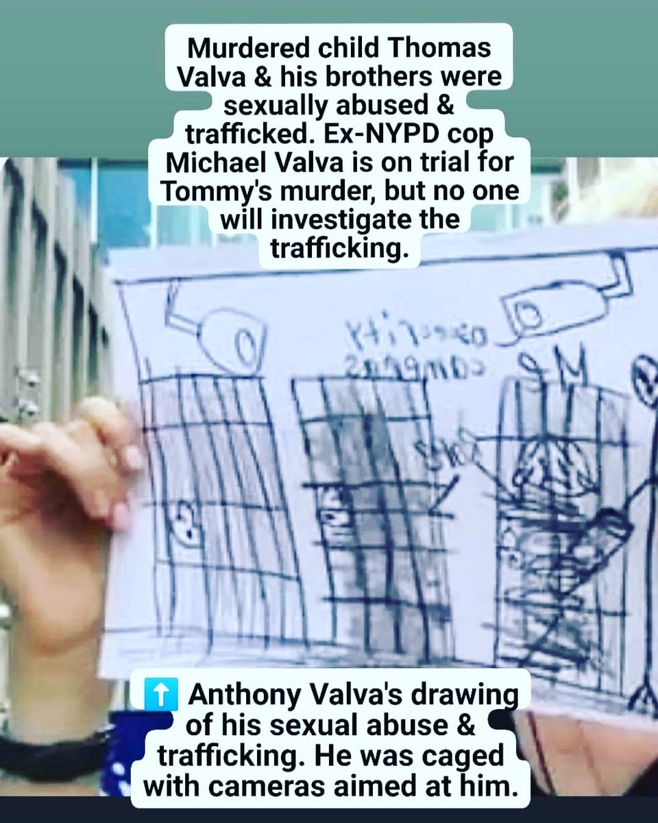 IhoPwaitress74's tweet photo. Judge William Condon is hiding DNA evidence to protect the predators who Michael Valva trafficked his sons to, according to murdered child Thomas Valva's mom. Mom blogs the trial on Facebook--her user name is Lc Zub.
#JusticeForThomasValva https://t.co/p5BX4nTiCQ