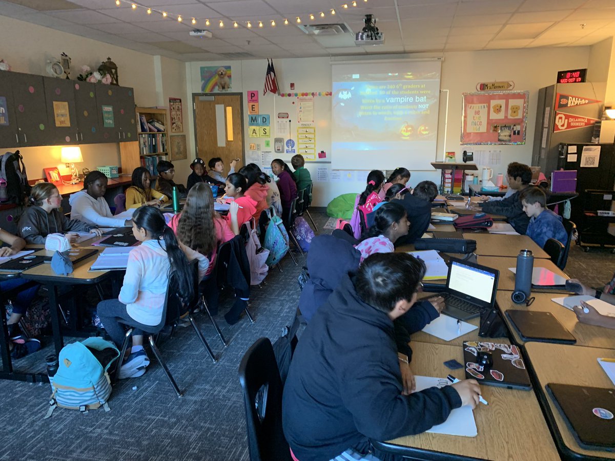 Mrs_Mormon's tweet photo. How to make students engaged in solving math problems? Make the problems Halloween themed and add a little competition. First team to get to a complete 🎃 wins! https://t.co/UusfOhTU2r