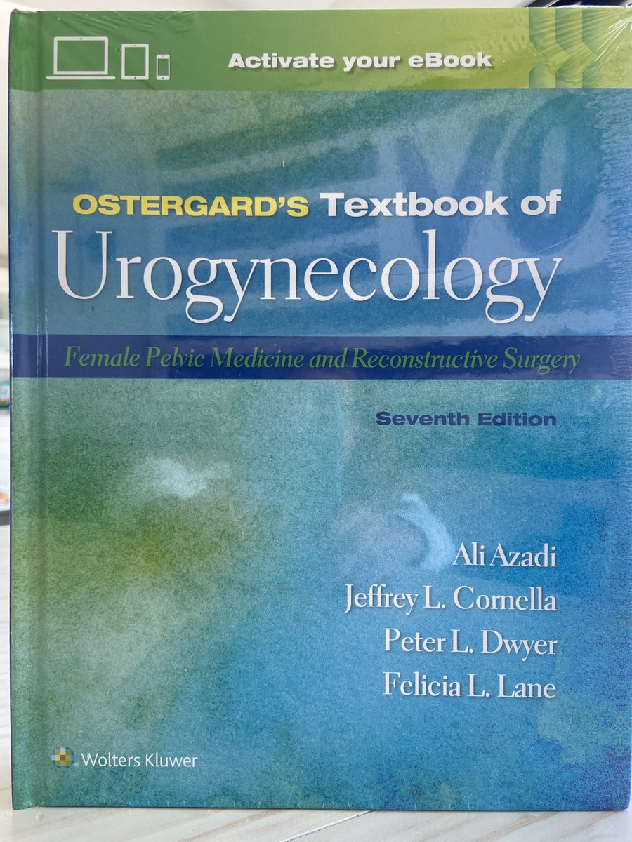 Get your copy now! It’s finally published and it’s fantastic. With contributions from more than 100 authors spanning 4 continents across the globe. The 7th Edition of Ostergard’s Textbook of Urogynecology will continue to educate physicians in our field.