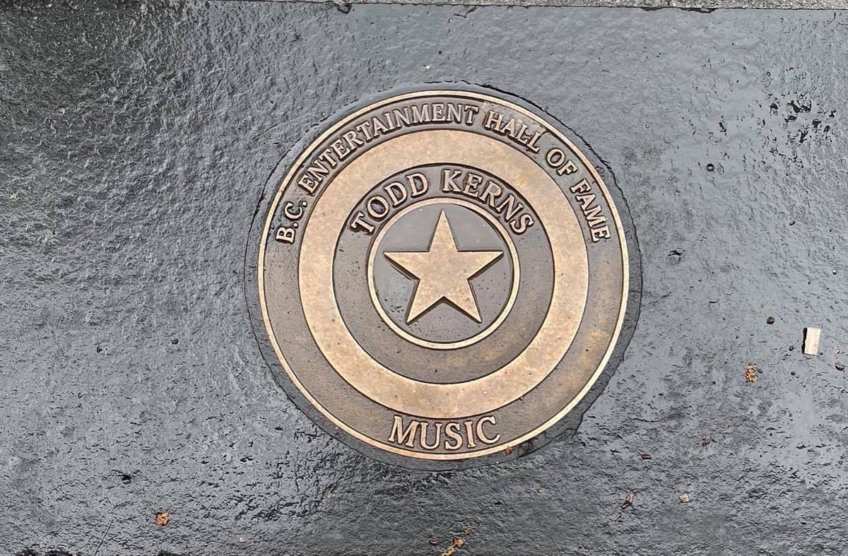 Todd Dammit Kerns (@todddammitkerns) on Twitter photo 4 years ago I had the great honor of being inducted into <a href="/StarWalkBC/">BC Entertainment Hall of Fame</a> Now you can find my star out there on Granville Street in Vancouver right out front of <a href="/RoxyVancouver/">Roxy Vancouver</a> I love all of these ppl! โ๐ปโค๏ธโ๐ป 4 years ago I had the great honor of being inducted into <a href="/StarWalkBC/">BC Entertainment Hall of Fame</a> Now you can find my star out there on Granville Street in Vancouver right out front of <a href="/RoxyVancouver/">Roxy Vancouver</a> I love all of these ppl! โ๐ปโค๏ธโ๐ป