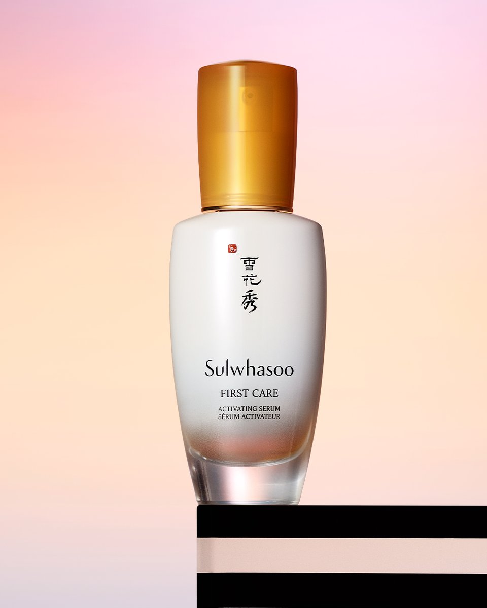 Sephora's tweet image. It’s a blend of five Korean herbs 🌿 It helps balance skin ⚖️ It’s Sulwhasoo’s signature ingredient: JAUM Activator ✨ Find it here: seph.me/3eZ6aRo.