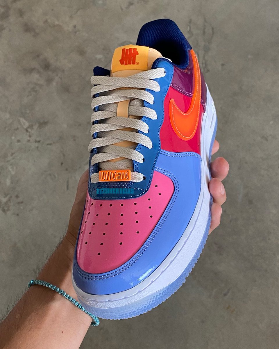 godripapp's tweet photo. First look at rumored Undefeated x Nike Air Force 1 Low "Multi-Patent"!💧#Underfeated #nike #airforce1 #Godrip https://t.co/4jP0zNgElP