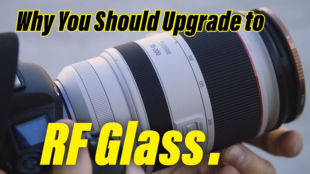 Should you upgrade to RF glass? Our friends @chrisrayfilms and Martin Fobes put some of the hottest RF lenses & the @CanonUSApro R5C to the test to help answer that question. Check out the video to learn more 👇 youtu.be/HaF0eHTZZHQ