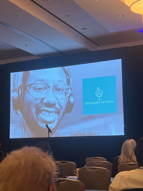 Michael Williams M.D M.Sc 🏳️🌈 (@bluehatcomics85) on Twitter photo Thank you #ADRC2022 for giving me the chance to introduce the <a href="/DiversifyInPath/">Diversify In Path Podcast</a> podcast to a new audience . Thank you <a href="/MaggieFlanagan/">Maggie Flanagan M.D.</a> and <a href="/TNRLab/">Eddie Lee</a> for the action shots 🖤🖤 #pathtwitter #medtwitter #podcast <a href="/NIHAging/">The National Institute on Aging (NIA)</a> <a href="/theglasspusher/">Carla Ellis MD, MS</a> Thank you #ADRC2022 for giving me the chance to introduce the <a href="/DiversifyInPath/">Diversify In Path Podcast</a> podcast to a new audience . Thank you <a href="/MaggieFlanagan/">Maggie Flanagan M.D.</a> and <a href="/TNRLab/">Eddie Lee</a> for the action shots 🖤🖤 #pathtwitter #medtwitter #podcast <a href="/NIHAging/">The National Institute on Aging (NIA)</a> <a href="/theglasspusher/">Carla Ellis MD, MS</a>