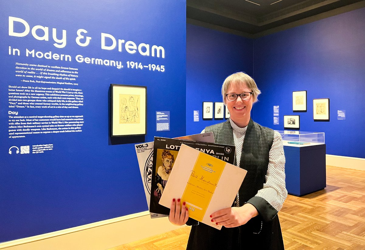 Make sure to swing by our first ever record-listening event at SLAM! 🎶🎧🎛️📀 📅 Nov 11 at 6-8 PM 📍 Gallery 234. Learn more with the link in our bio ⬆️ #STLArtMuseum #Records #GermanMusic #STLEvents #GermanArt #DayAndDream