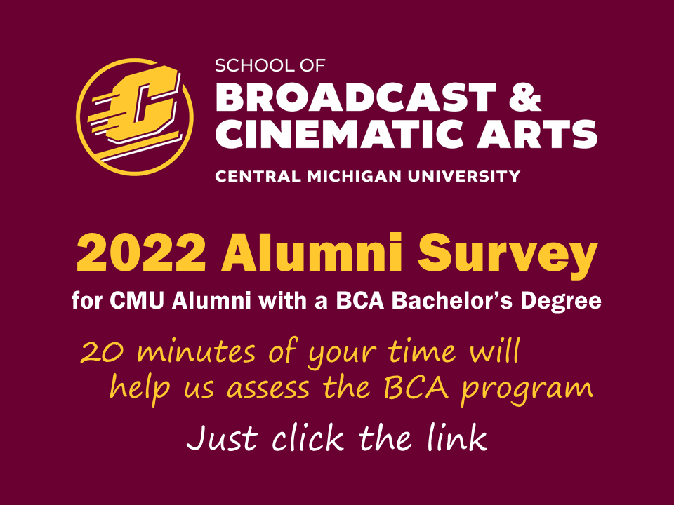 Calling all BCA Alumni! Where did your BCA Bachelor’s Degree take you? Your answers to this survey will help us improve the BCA program.
cmich.co1.qualtrics.com/jfe/form/SV_2s…
We appreciate your time and responses. Fire up!