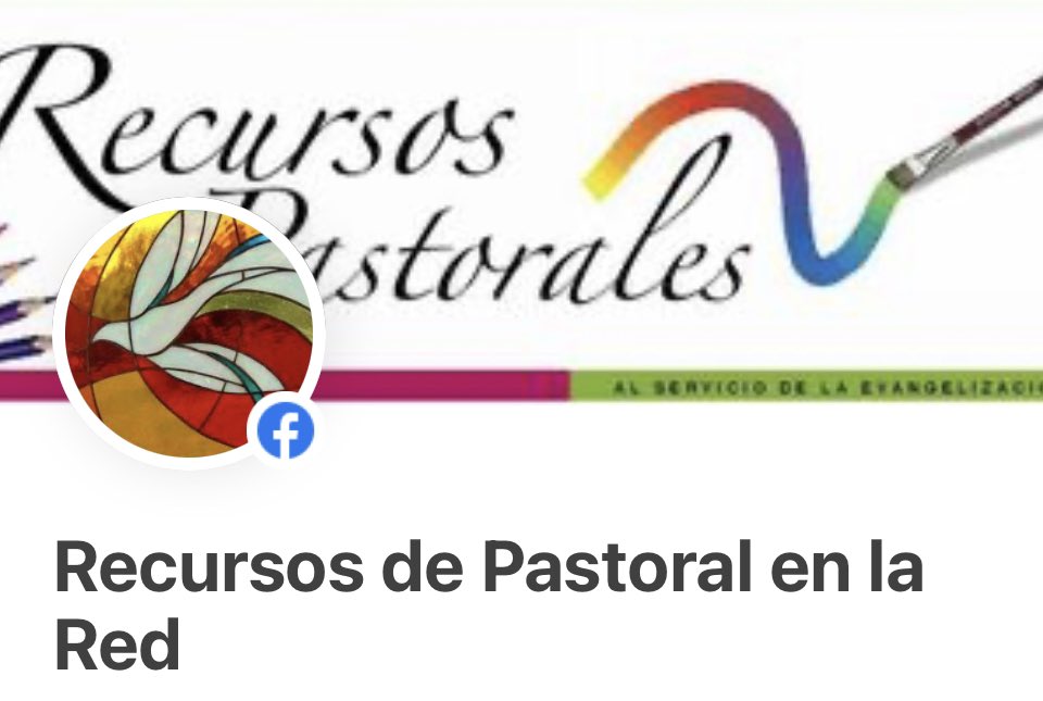 Búscanos en #Facebook tenemos nueva página Recursos de Pastoral en la Red
