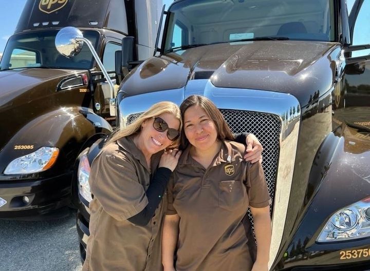 Meet Carmen and Nickie, the first mother/daughter sleeper team duo in Ontario, CA! Nickie (Carmen's mother): 'I took her on her first sleeper run and got to show her the road. It felt like I was on vacation. I couldn't stop bragging, this is my daughter!'