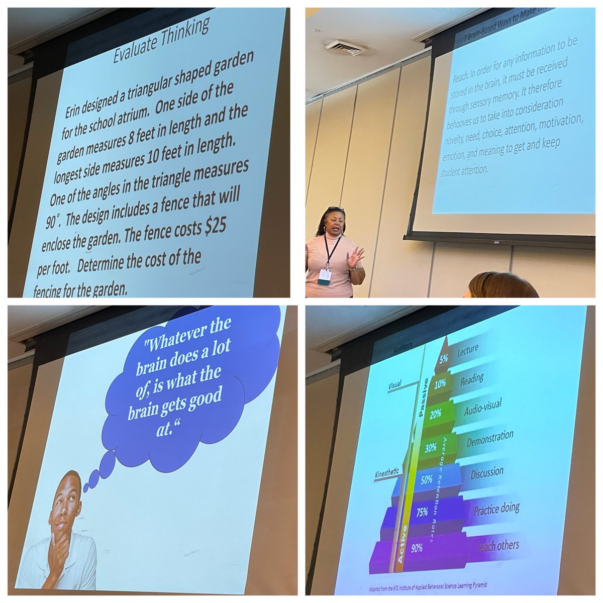 Making Learning Stick! <a href="/gctm_math/">GCTM</a> <a href="/BeaLuchin/">X</a> #gmc2022