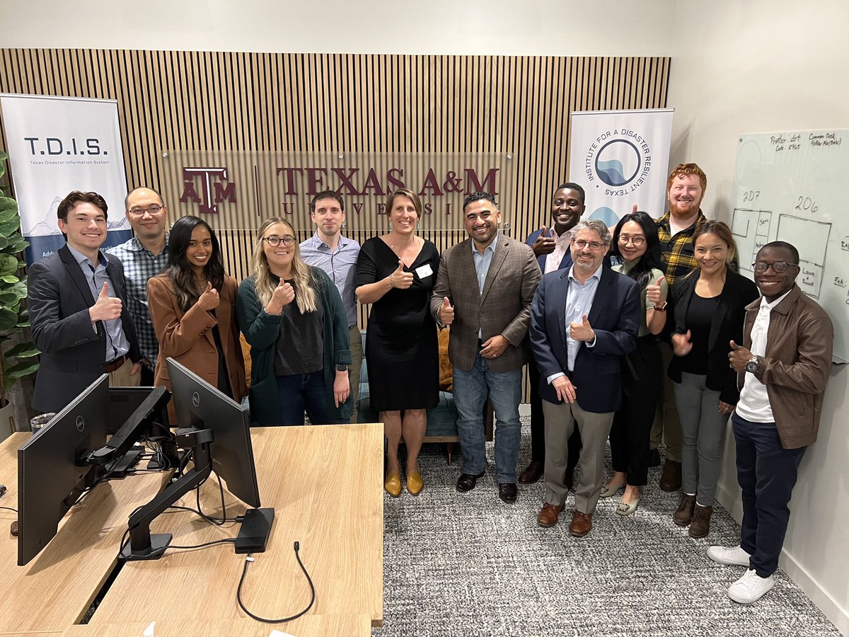 Armando Walle (@repwalle) on Twitter photo We had a great briefing by Dr. Sam Brody & Co of <a href="/ResilientTX/">Institute for a Disaster Resilient Texas (IDRT)</a> <a href="/AggiesByTheSea/">Texas A&M Galveston 👍🌊</a> which is housed at @TheIonHouston. IDRT develops research & analytical tools to support more disaster resilient TX. Proud that our bill HB2345 passed creating pathway for it to thrive. #txlege We had a great briefing by Dr. Sam Brody & Co of <a href="/ResilientTX/">Institute for a Disaster Resilient Texas (IDRT)</a> <a href="/AggiesByTheSea/">Texas A&M Galveston 👍🌊</a> which is housed at @TheIonHouston. IDRT develops research & analytical tools to support more disaster resilient TX. Proud that our bill HB2345 passed creating pathway for it to thrive. #txlege