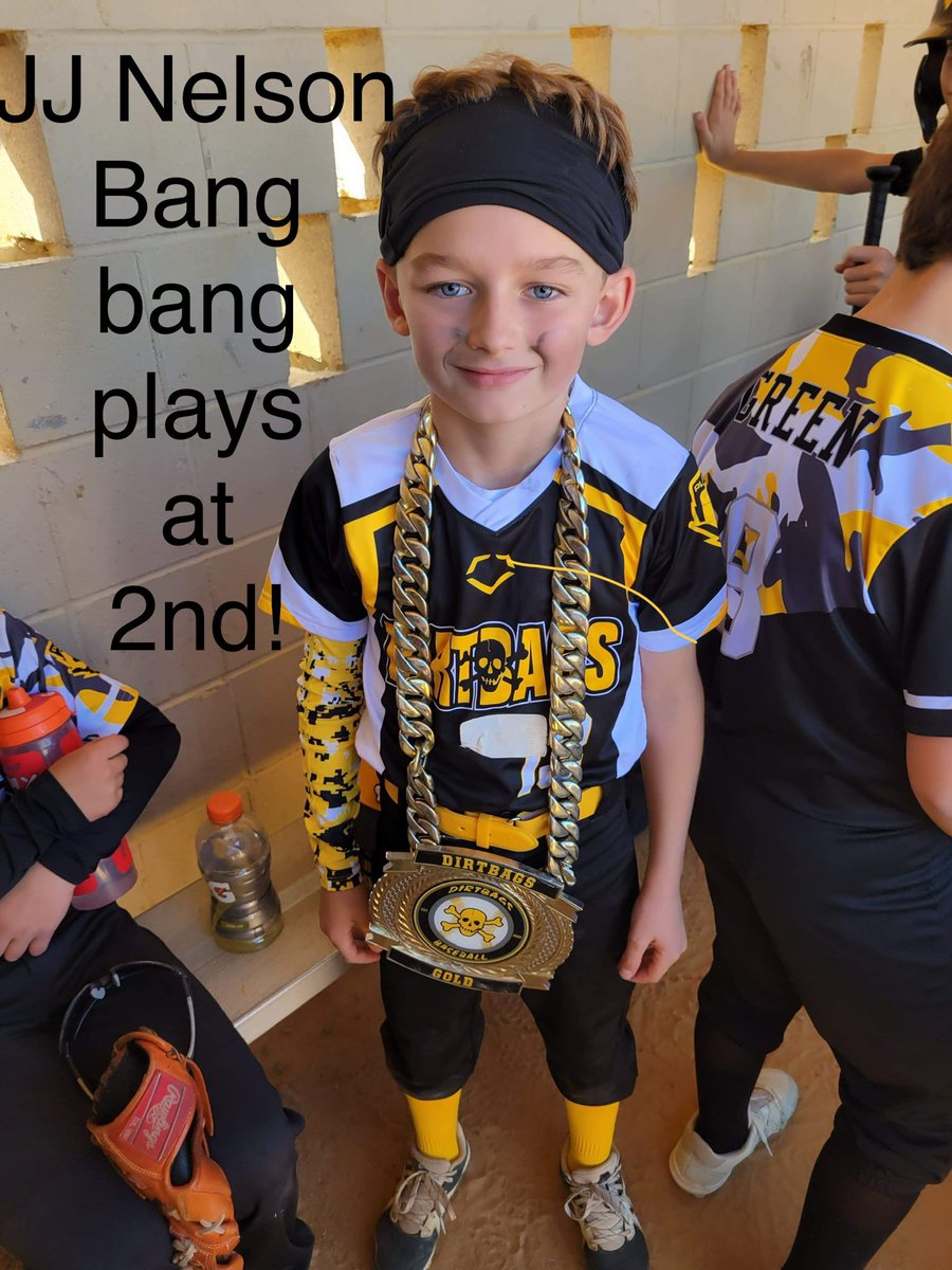 TR7Baseball's tweet photo. Swag Chain plays from last weekend were on 🔥! Dirtbags TR7 will be battling it out for the swag
chain again this weekend playing 10u in Garner, NC! Let’s go boys! ☠️⚾️⚾️ https://t.co/uXTh4BxTaM