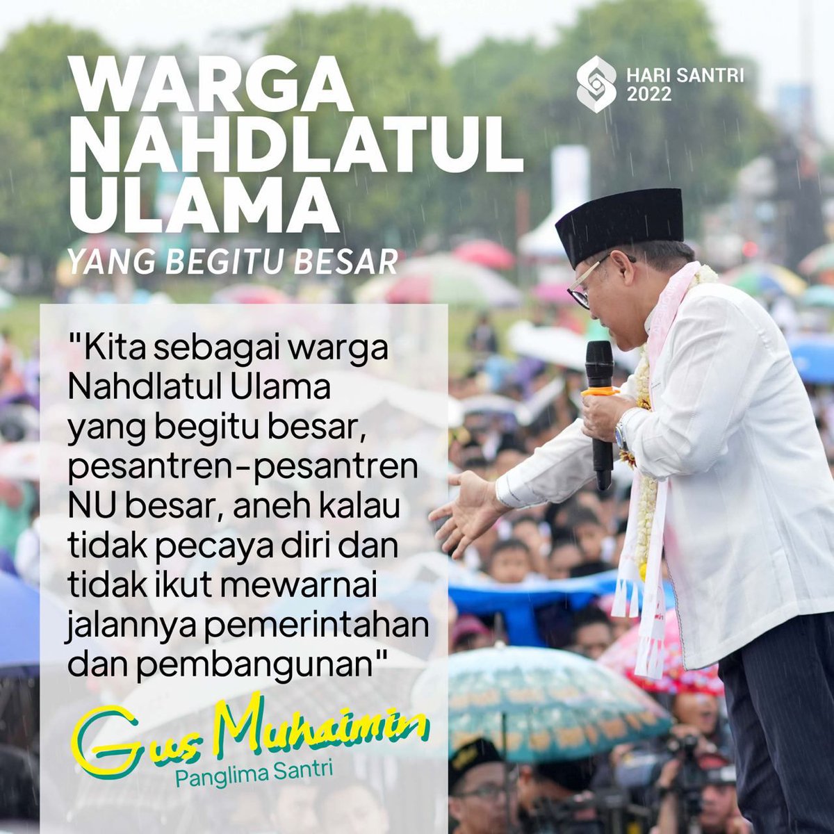 #GusMuhaiminPanglimasantri