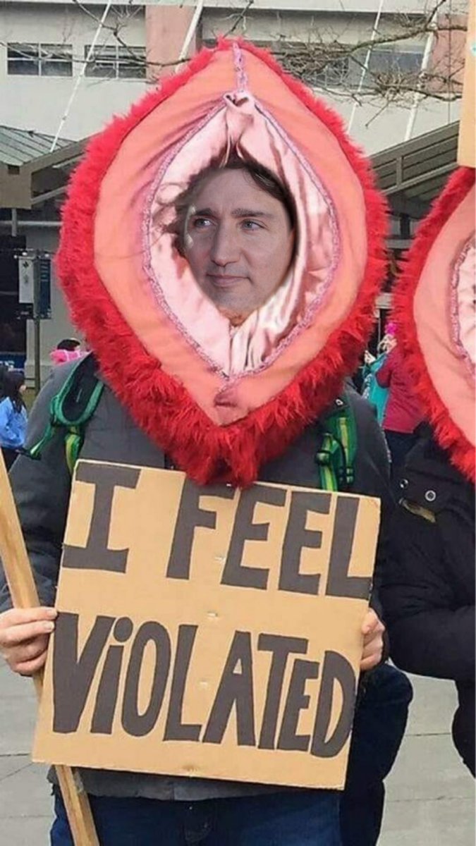 @JustinTrudeau Update, Justin Trudeau identifies as a vagina.