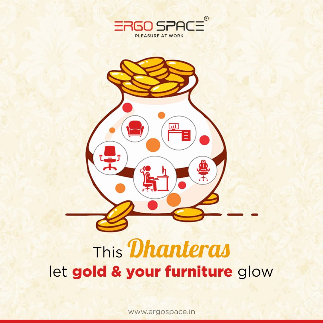 ergospaceindia's tweet photo. May the Goddess of wealth fill your abode with worldly treasures and always bring prosperity in all your life.
"Happy Dhanteras" https://t.co/XZI3sDIuLF