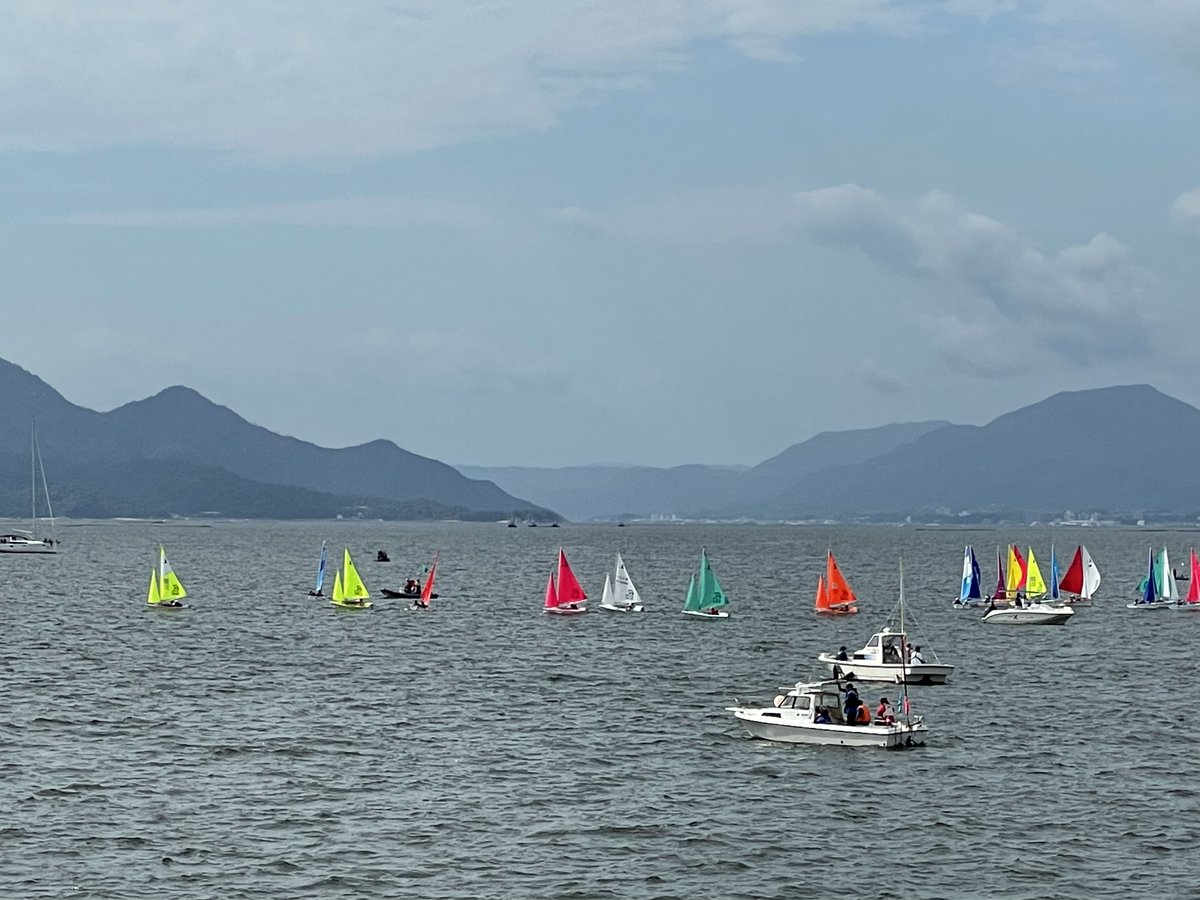レースの様子はYouTubeでもライブ配信中です！
ぜひご覧ください。
youtube.com/channel/UCEC_w…

#ParaHiroshima #SailtoLA #BacktheBid #SDGsRace #広島 #ハンザ #ヨット #観音マリーナ #セーリング #パラワールド #広島県セーリング連盟 #マリンスポーツ #ハンザクラス