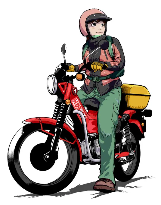 #カワイイバイクでTLを埋めよううしろ2つはなんとなく「カワイイバイク」のイメージ 